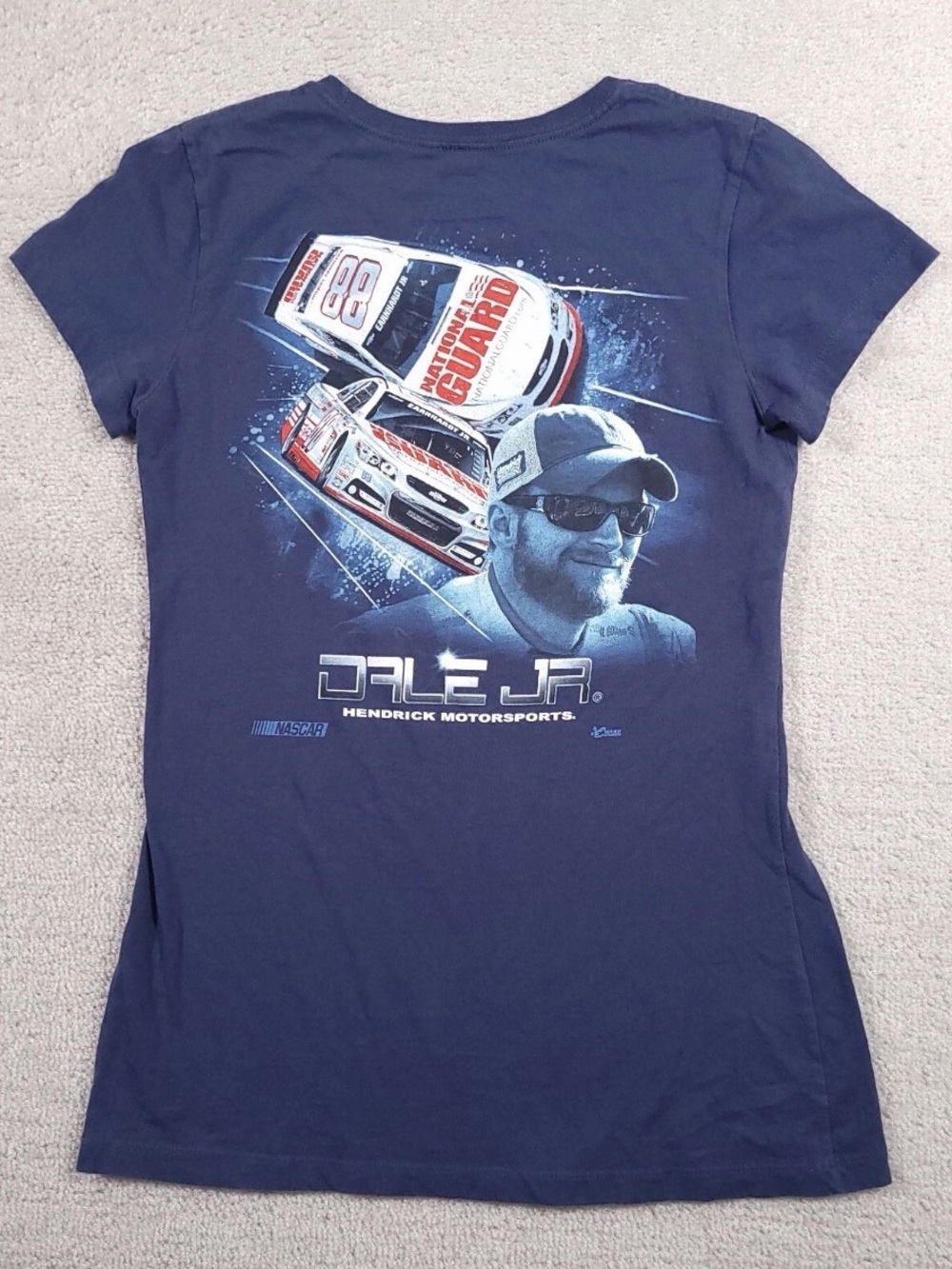 Chase Authentics Navy Graphic NASCAR Tee